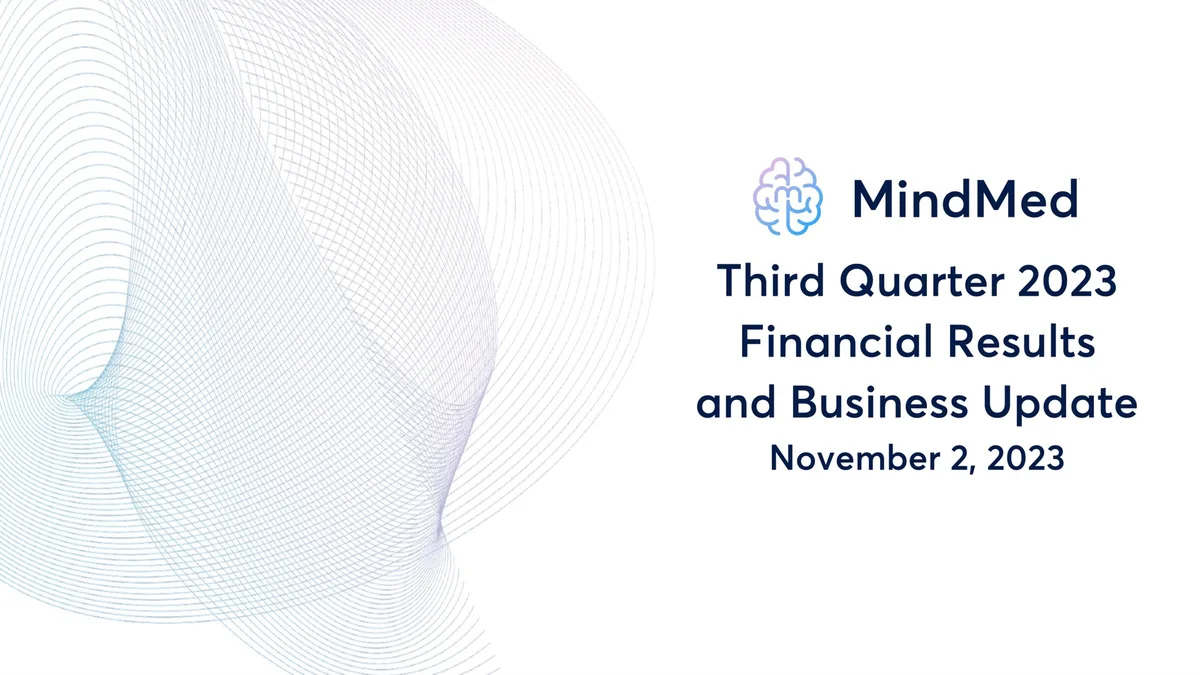 MindMed | Results Presentation Deck | 20 slides · slide 1
