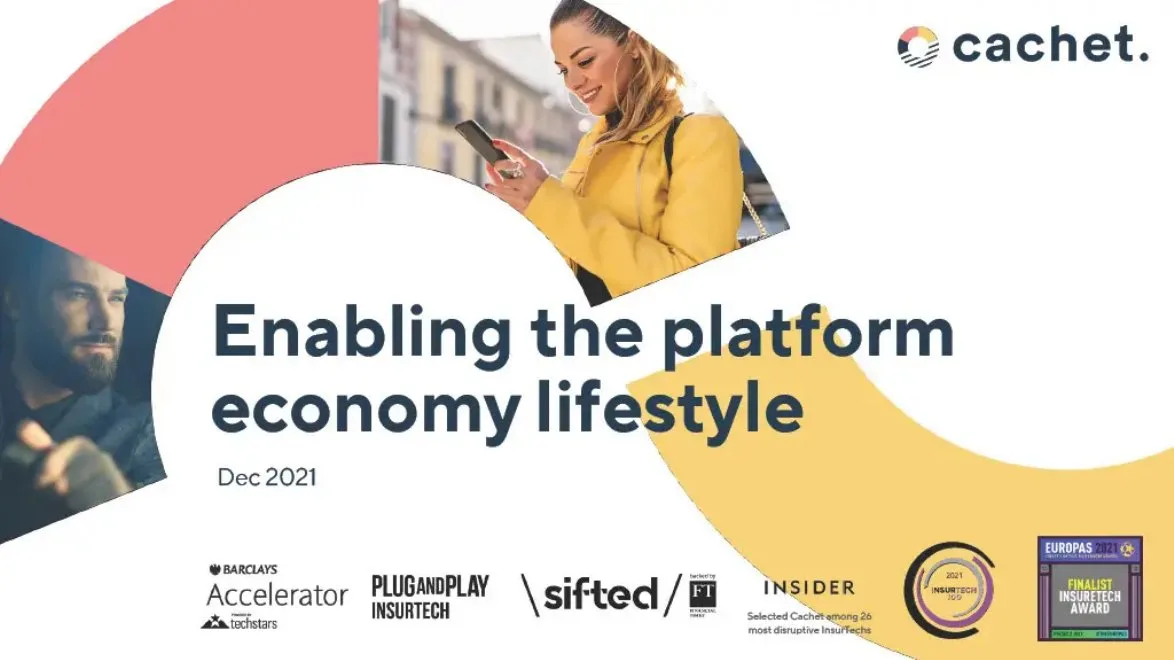 Includes logos for Barclays Accelerator, Plug and Play Insurtech, Sifted, FT, Insider, Insurtech 100, and Europas 2021.