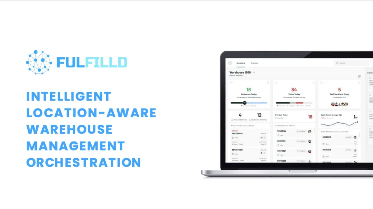 PITCH DECK: Fulfilld raises $2.5m backed by ex-Amazon consumer CEO · slide 1
