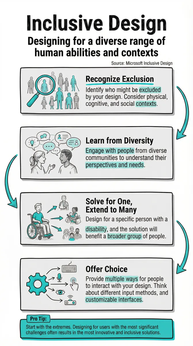 Inclusive Design illustration