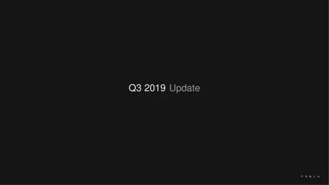 Tesla | Results Presentation Deck | 28 slides
