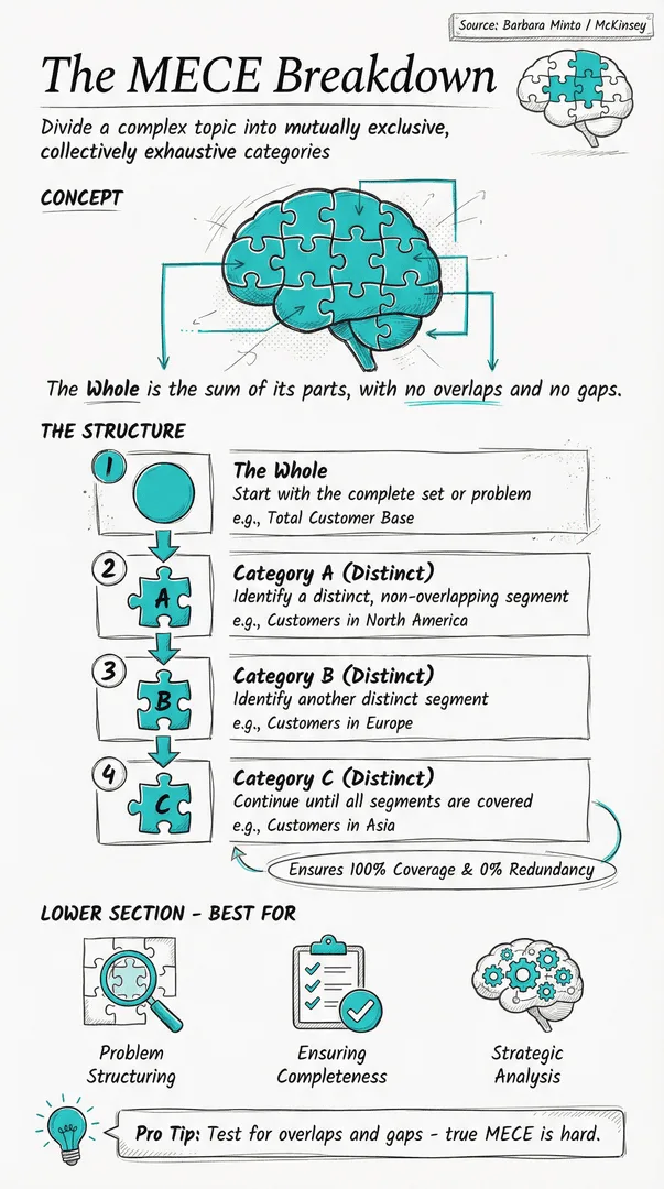 Mece Breakdown pattern illustration