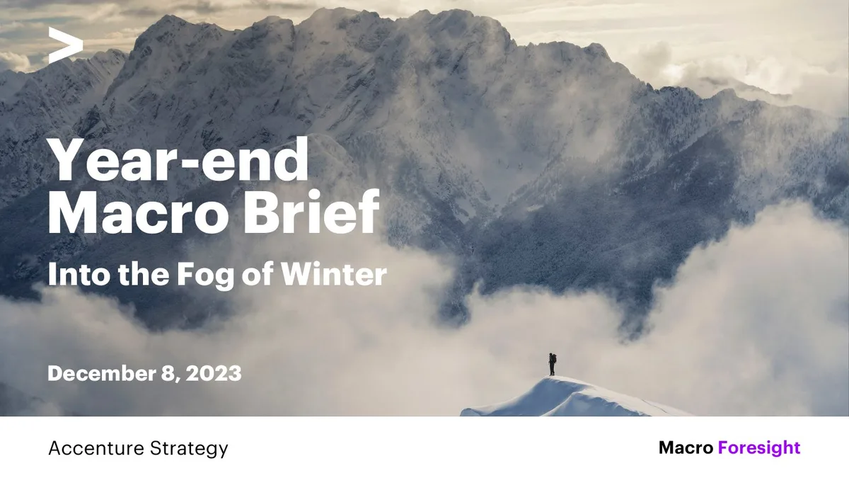 Year-end Macro Brief Into the Fog of Winter · slide 1