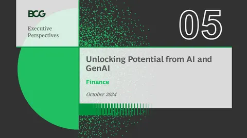 2024 Executive Perspectives Unlocking potential from AI and GenAI