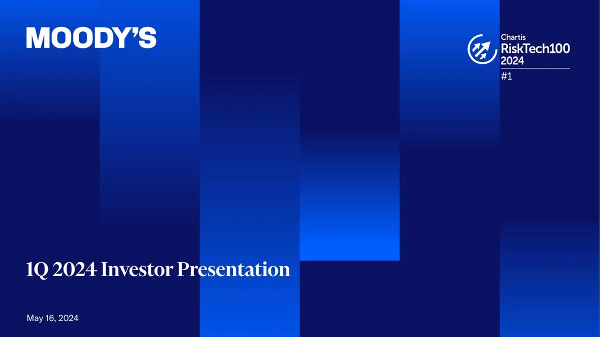 2024 Q1 Investor Presentation · slide 1