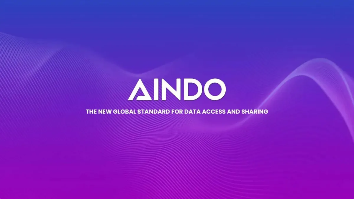 Aindo pitch deck: generative AI and data startup secures $6 million · slide 1