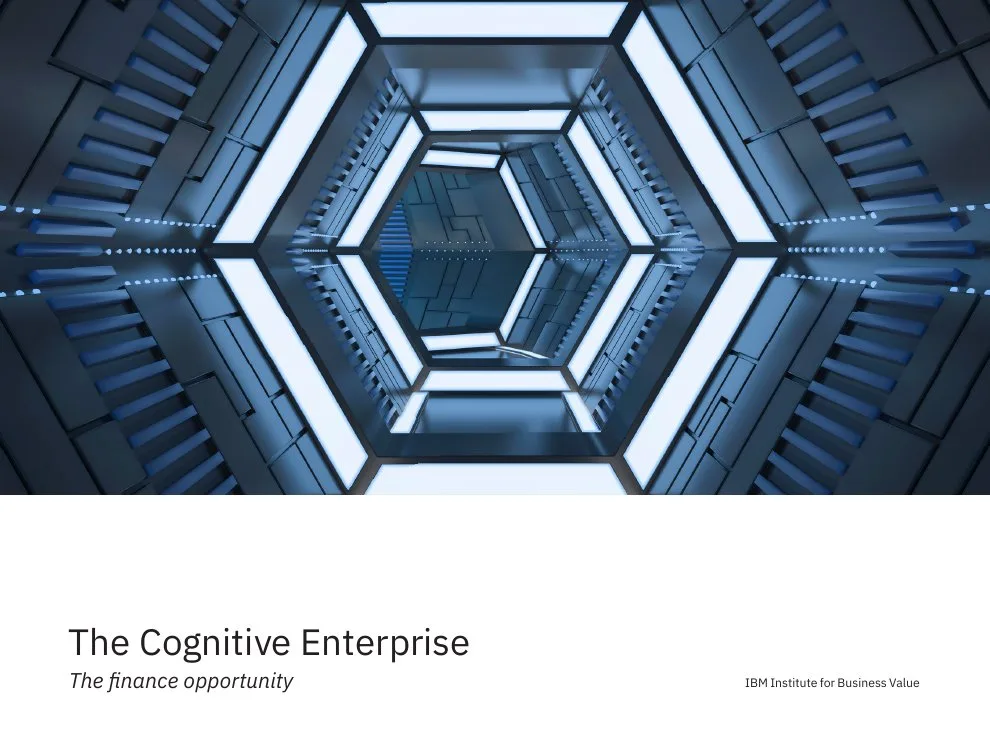 IBV The Cognitive Enterprise · slide 1