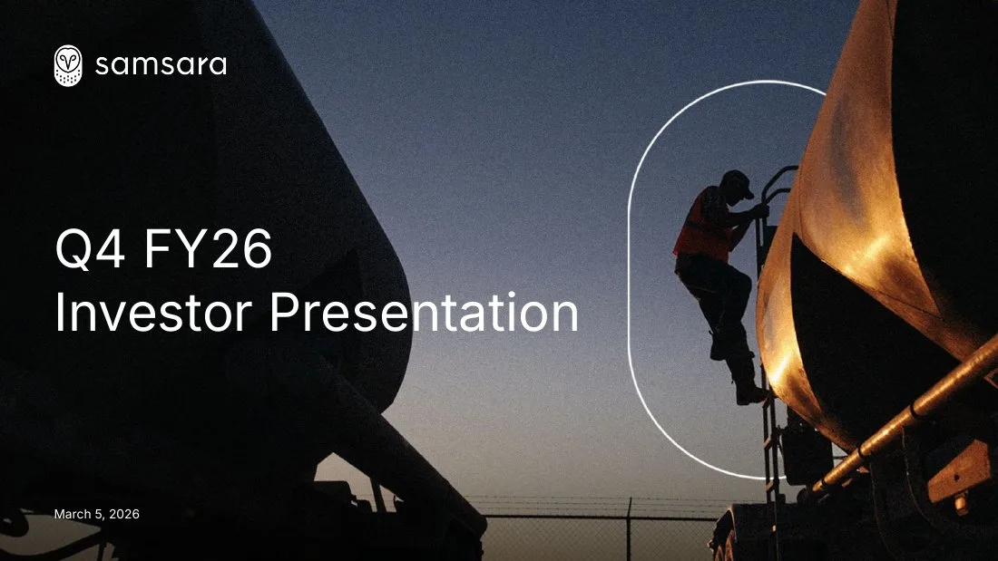 2026 Q4FY26 Investor Presentation · slide 1