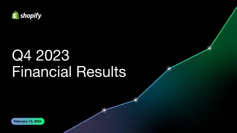 Shopify | Results Presentation Deck | 38 slides