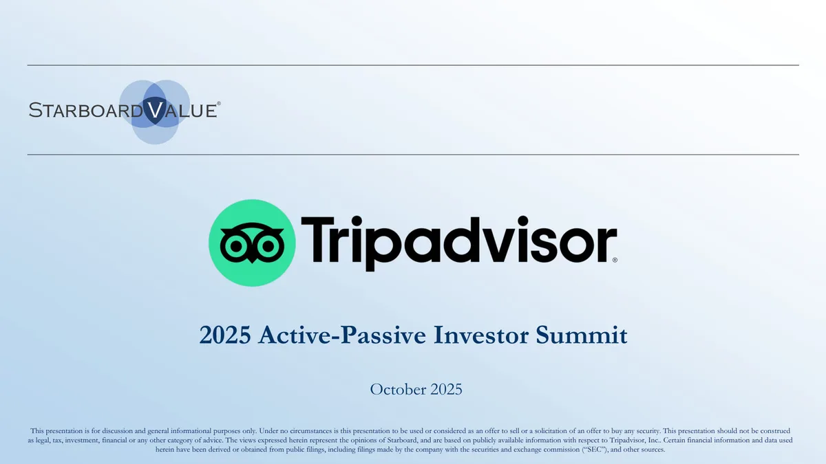 Tripadvisor, Inc. (TRIP) · slide 1
