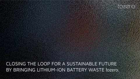Tozero: lithium battery recycling startup raises $3.4 million
