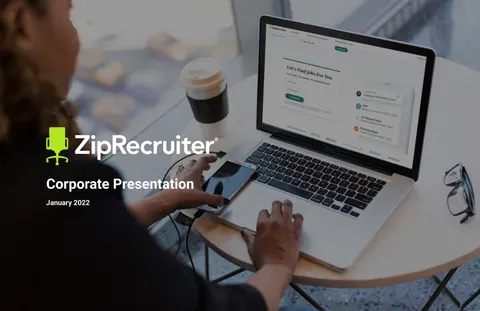 ZipRecruiter | Investor Presentation Deck | 36 slides