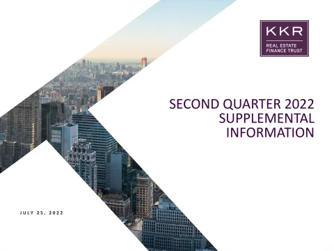 KKR Real Estate Finance Trust | Results Presentation Deck | 24 slides
