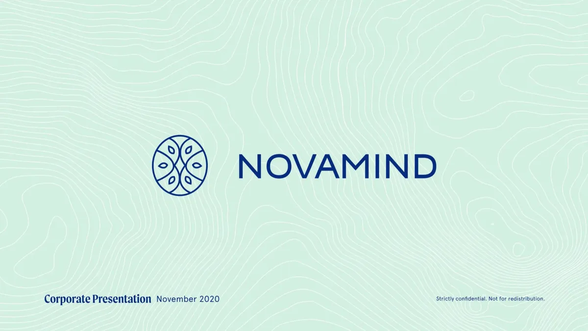 See the 20-slide pitch deck a psychedelics startup used to raise funds to build out a network of ketamine clinics · slide 1