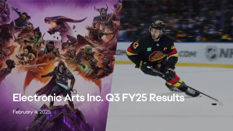Electronic Arts | Results Presentation Deck | 18 slides