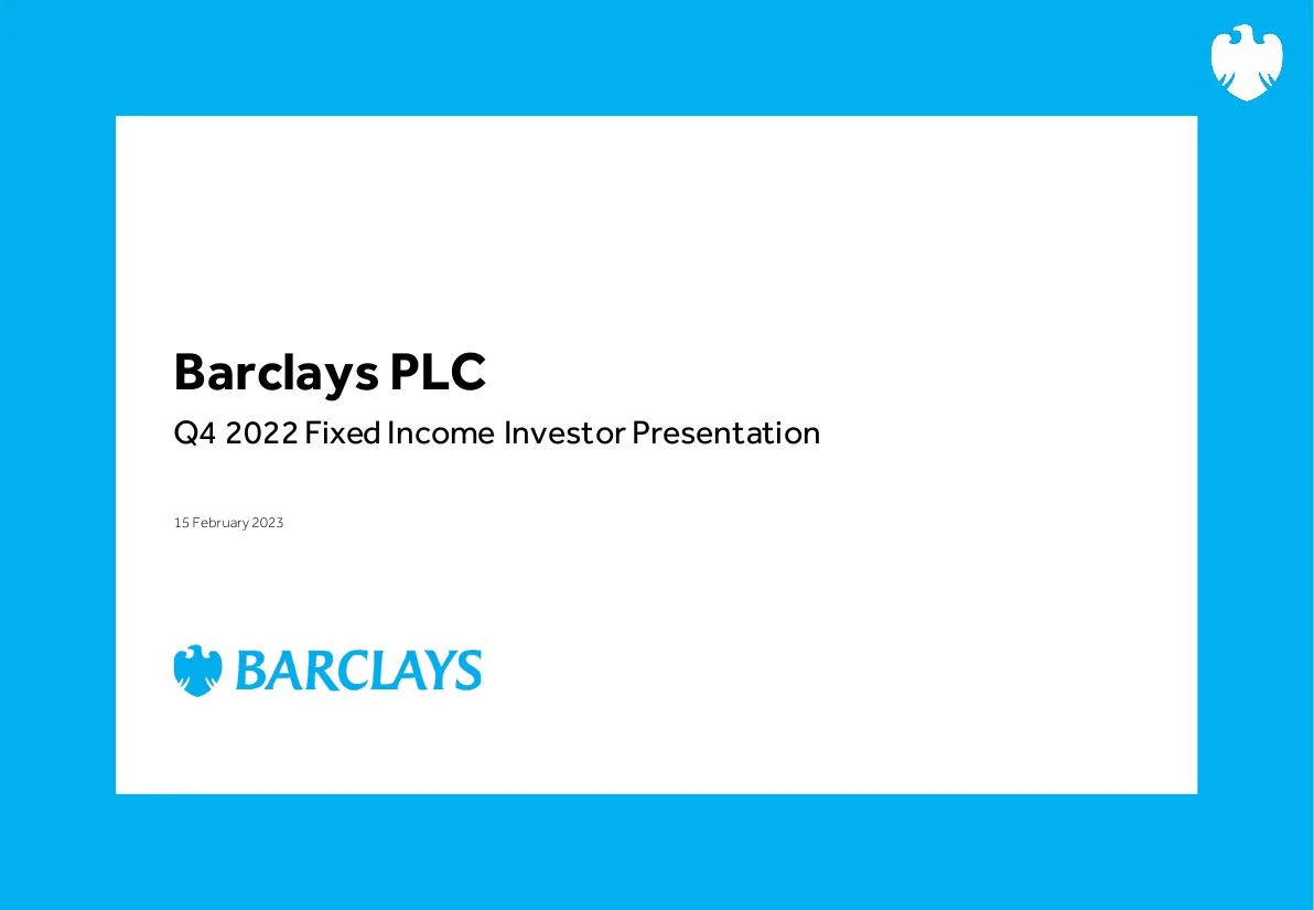 20230215 Q422 FI Investor Presentation vFFF · slide 1