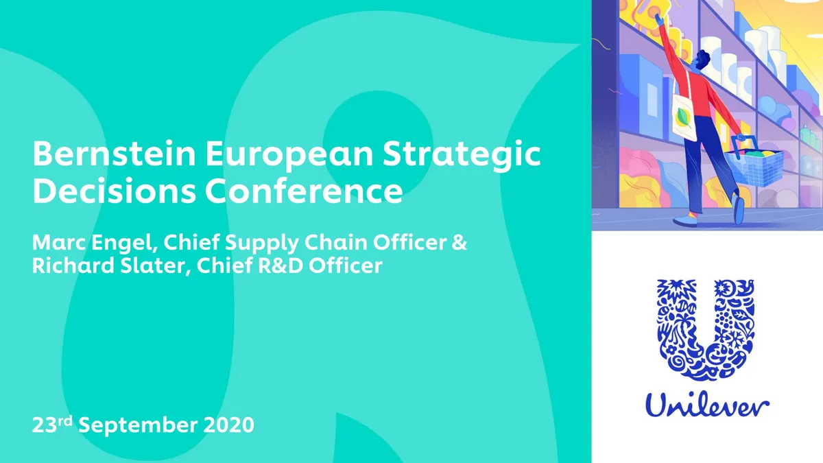 Unilever | Investor Conference Presentation Deck | 35 slides · slide 1
