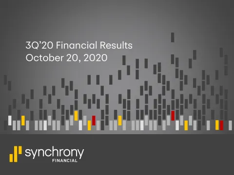 Synchrony Financial | Results Presentation Deck | 19 slides