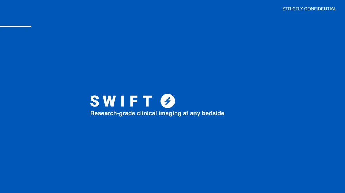 See the 15-slide pitch deck a 3D imaging startup used to sell investors on a new approach to telemedicine · slide 1