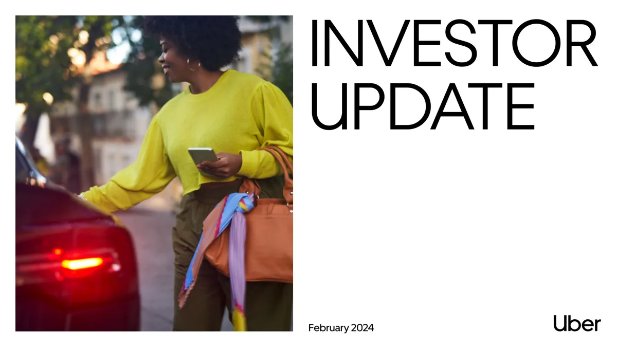 Uber | Investor Presentation Deck | 82 slides · slide 1