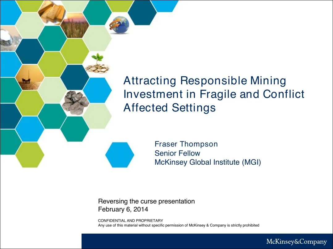 Mining Investment Fragile Conflict · slide 1