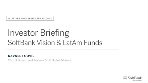 SoftBank | Investor Presentation Deck | 31 slides