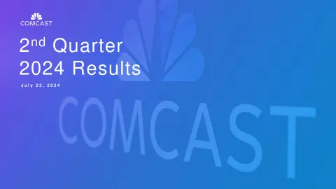 Comcast | Results Presentation Deck | 15 slides