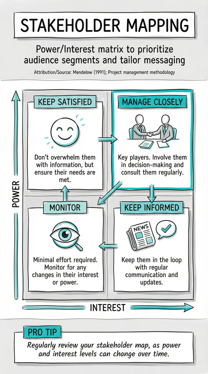 Stakeholder Mapping illustration