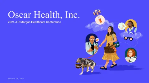 Oscar Health | Investor Conference Presentation Deck | 9 slides