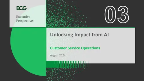 2024 Executive Perspectives Unlocking Impact from AI