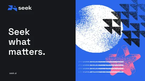 Read the pitch deck Seek AI used to raise pre-seed and seed funding
