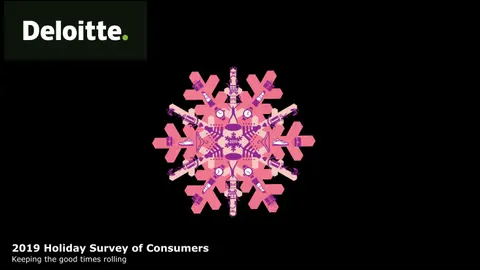 2019 Holiday Survey of Consumers Keeping the good times rolling
