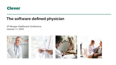 Clover Health | Investor Conference Presentation Deck | 19 slides