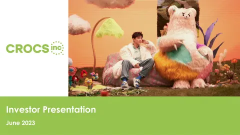 Crocs | Results Presentation Deck | 44 slides