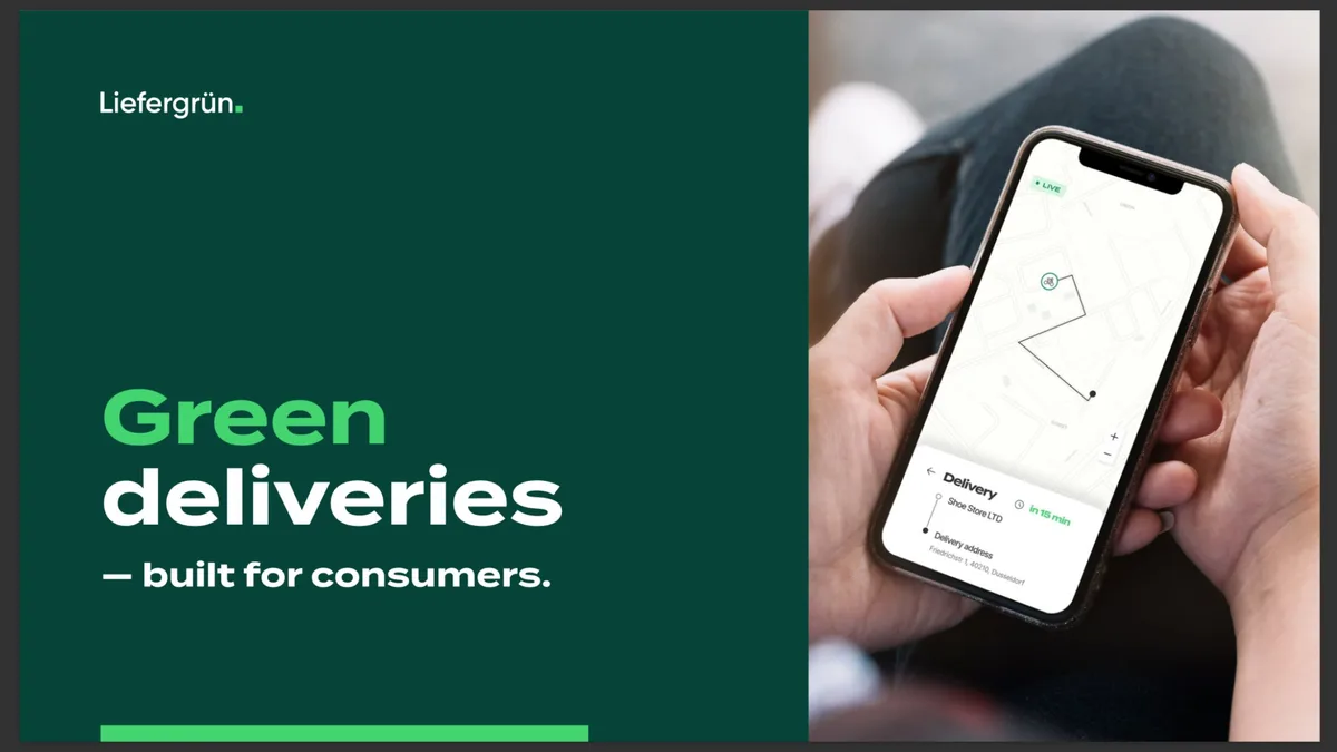 Liefergrün: Sustainable last-mile delivery startup raises $12 million · slide 1