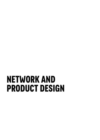 Network and Product Design Case Study