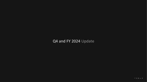 Tesla | Results Presentation Deck | 36 slides