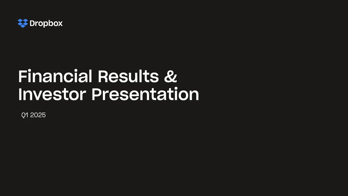 2025 05 Investor Presentation · slide 1