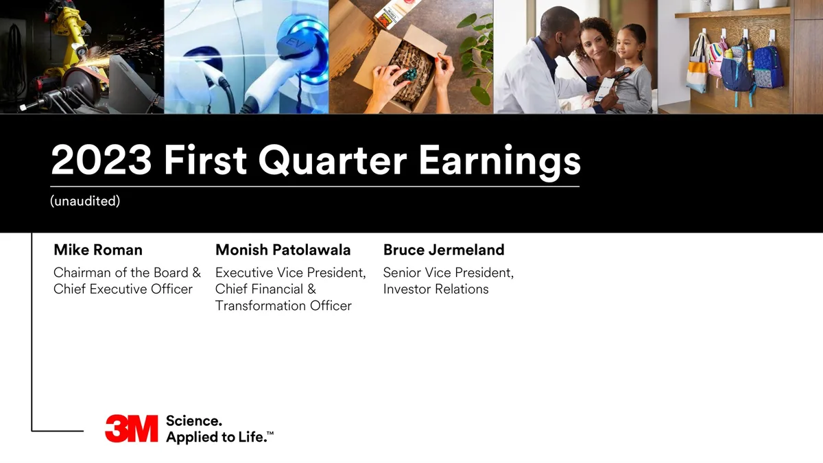 3M | Results Presentation Deck | 20 slides · slide 1