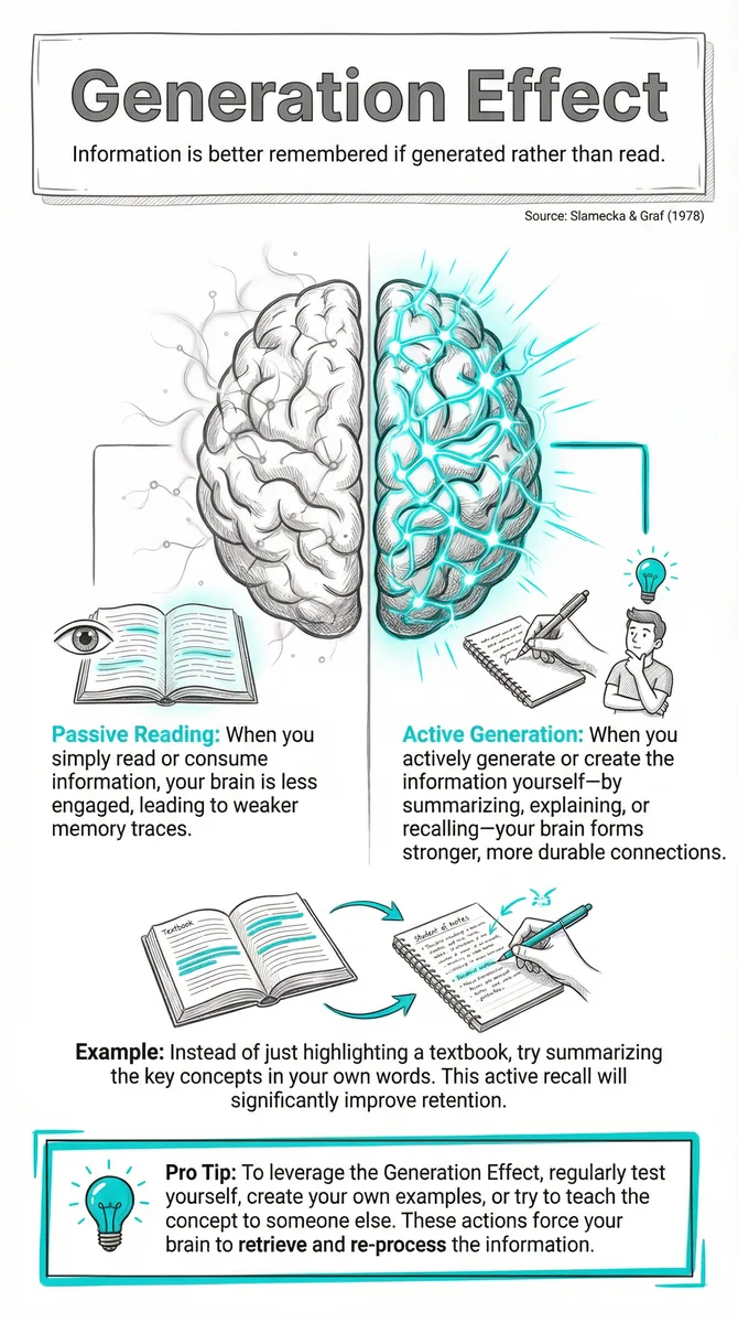 Generation Effect illustration
