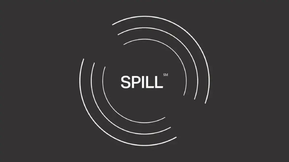 Pitch Deck: Twitter alternative Spill's $1.3 million pre-seed fundraising deck · slide 1