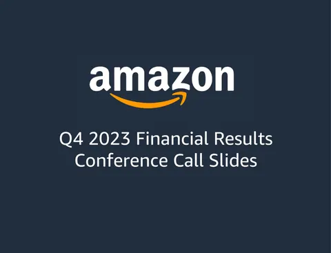 Amazon | Results Presentation Deck | 19 slides