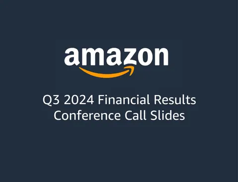 Amazon | Results Presentation Deck | 19 slides