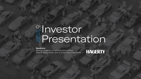 Hagerty | Investor Presentation Deck | 17 slides