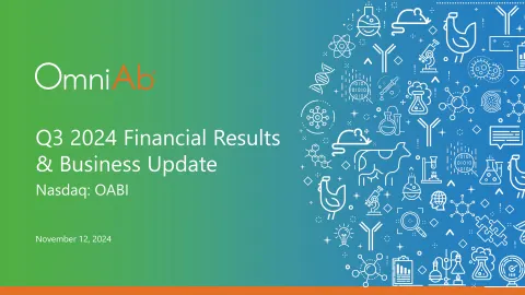 OmniAb | Results Presentation Deck | 16 slides