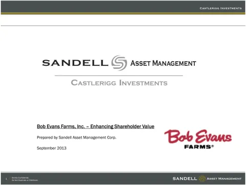 Bob Evans Farms, Inc. (BOBE)