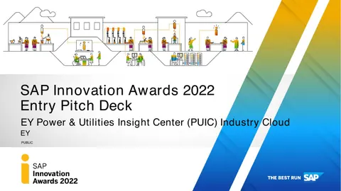 SAP Innovation Awards 2022 Entry Pitch Deck