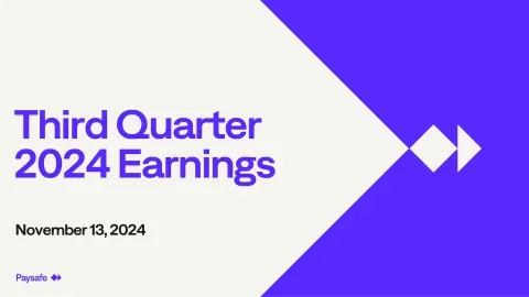 Paysafe | Results Presentation Deck | 25 slides