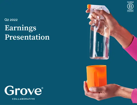 Grove | Results Presentation Deck | 23 slides