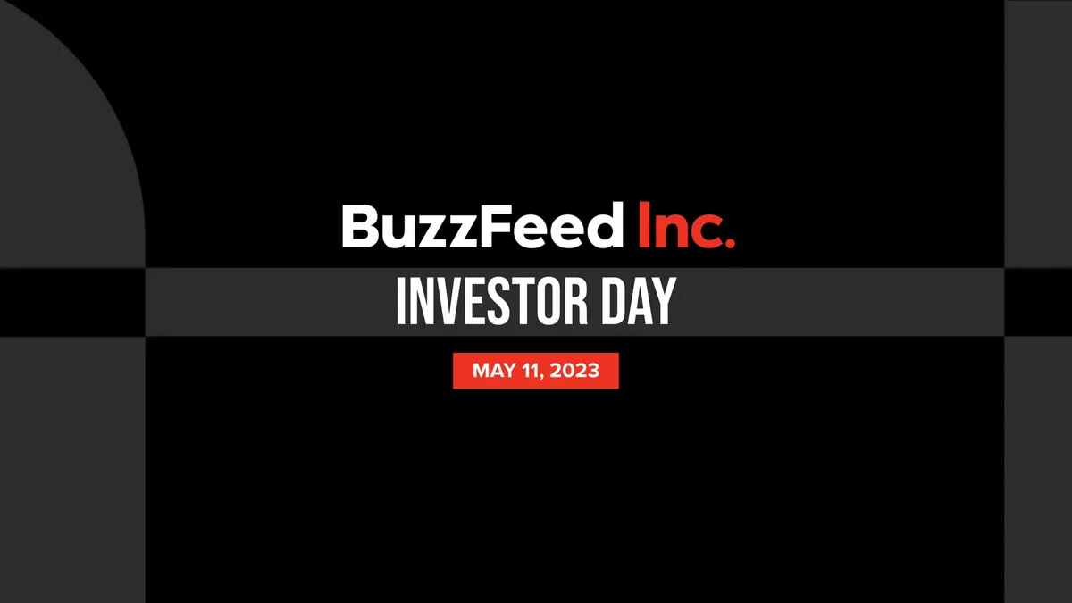 BuzzFeed | Investor Day Presentation Deck | 64 slides · slide 1